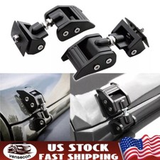 For Jeep Wrangler Hood Latches Lock Catch Jk Jku 2007-2018 Locking Hood Latch