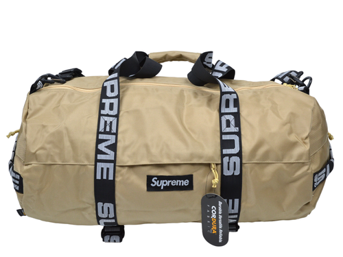 Supreme Large Duffel Bag SS18 Tan