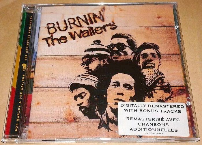 BOB MARLEY & WAILERS-BURNIN'-CD Remastered-(Reggae) | eBay
