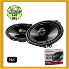 Pioneer TS-G6820S 6x8" 2-way 30mm Tweeter Car Coaxial Speakers 250 Watts (PAIR)