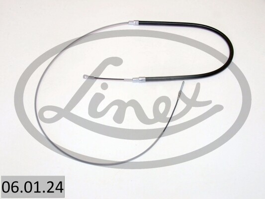 Linex 06.01.24 Handbremsseil L/R Rechts, Links FüR BMW 7 E32 3.0-5.0 03.85-09.94-image