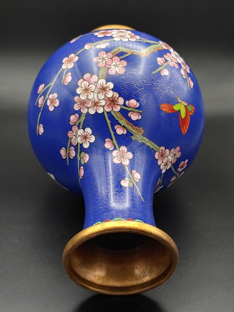 藍三彩 花瓶 共箱あり 中国古美術 3代徳田八十吉作花瓶 共箱付 – 古美術西川