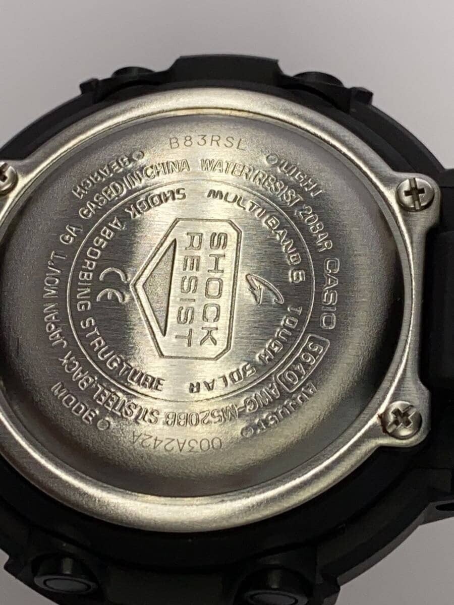 CASIO G-SHOCK AWG-M520BB-1AJF Black Resin Tough Solar CASIO G-SHOCK AWG-M520BB-1AJF Black Resin Tough Solar