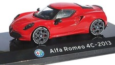 ALFA ROMEO 4C CAR - 2013  - 1:43 -  INC STAND/CASE - UNOPENED
