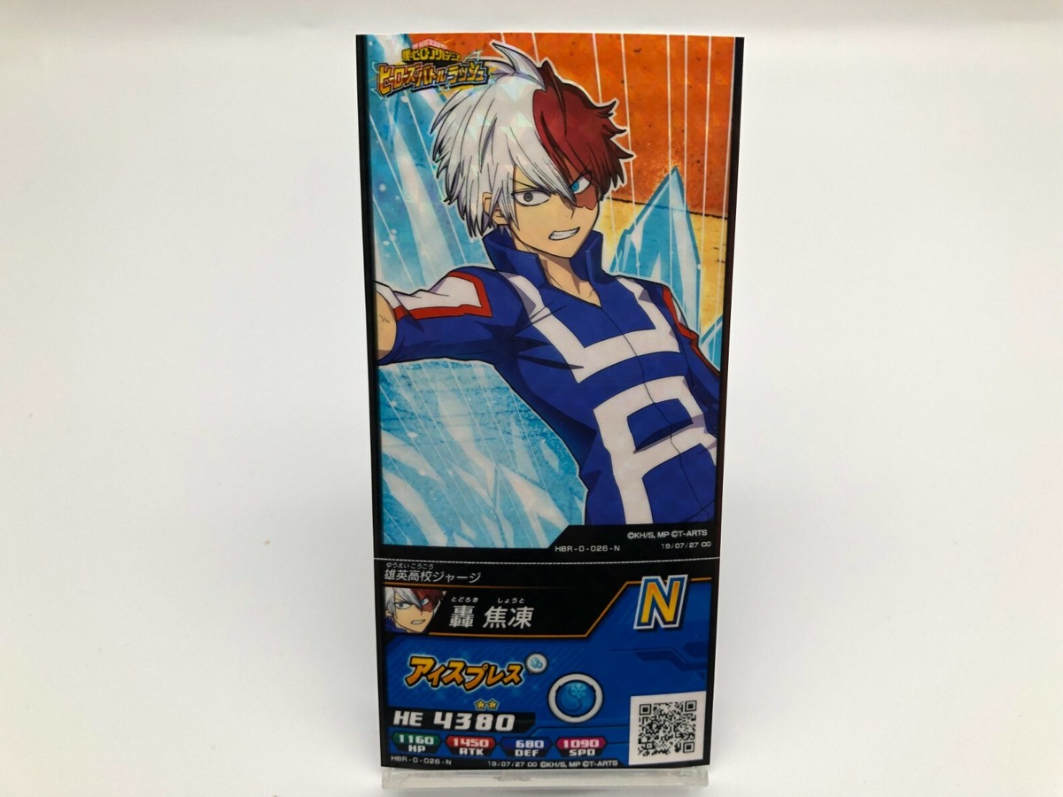 Shoto Todoroki My Hero Academia card Japanese Rare F/S | eBay