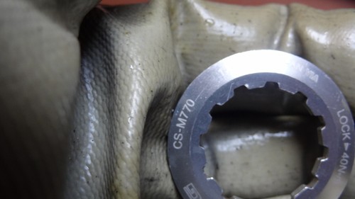 CASSETTA Pacco Pignoni SHIMANO XT CS-M770 11-34 9 VELOCITÀ 9V 9S - Foto 5 di 9