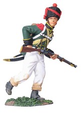 W. Britain Napoleonic, 17965 Nassau 2nd Light Infantry Carabinier Advancing 1