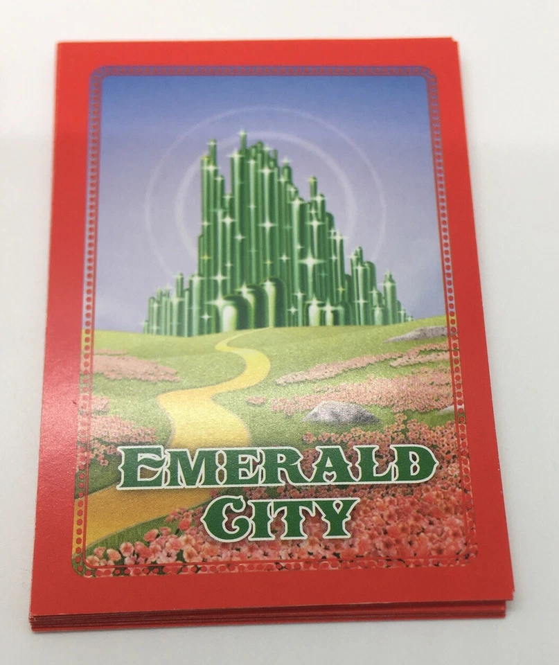 EL MAGO DE OZ EL JUEGO Piezas de repuesto TODAS las tarjetas de token, Toto y Emerald City Foto 3 de 4