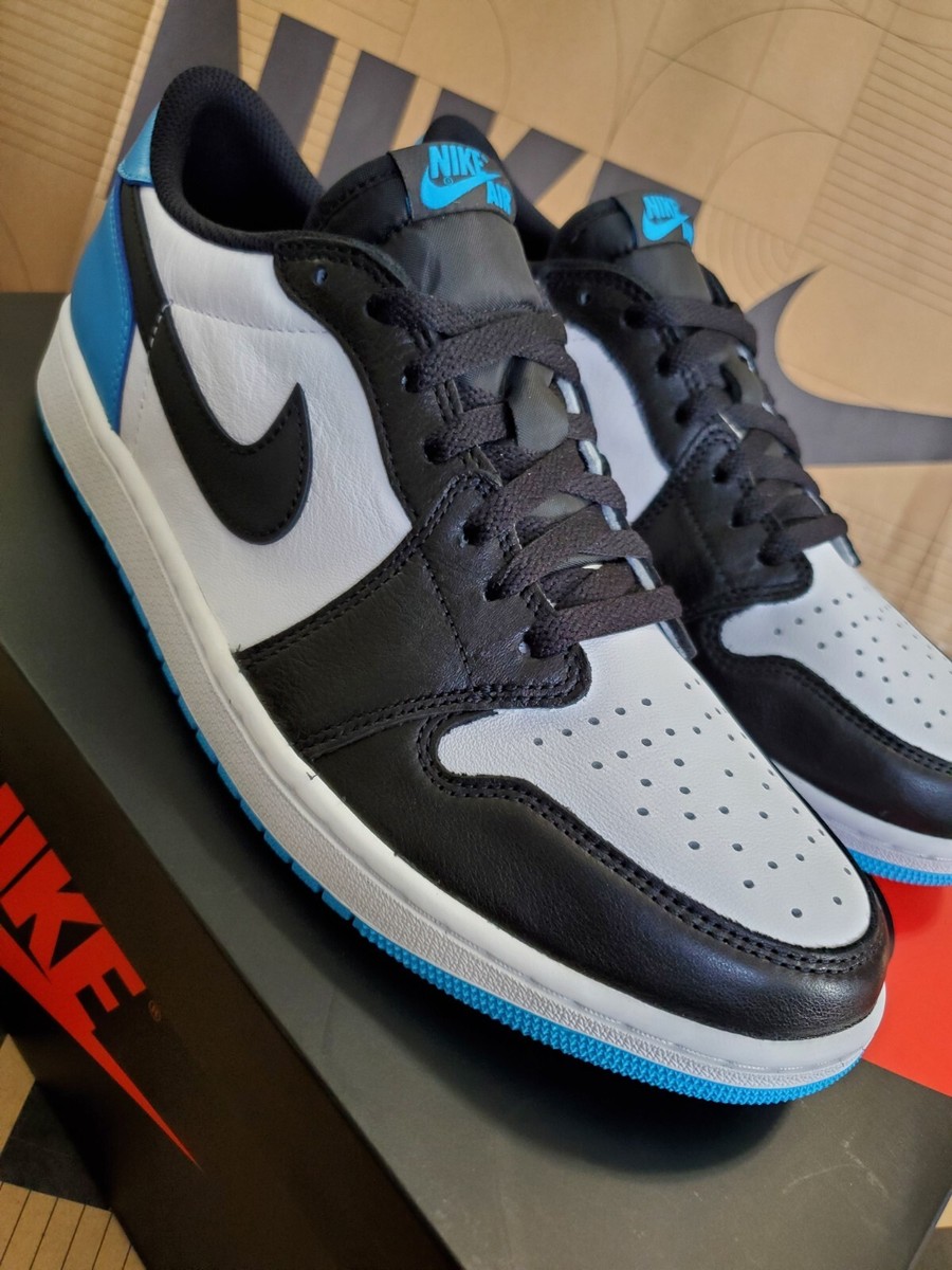 Nike Air Jordan 1 Retro Low OG Black Dark Powder Blue CZ0790  display picture 2