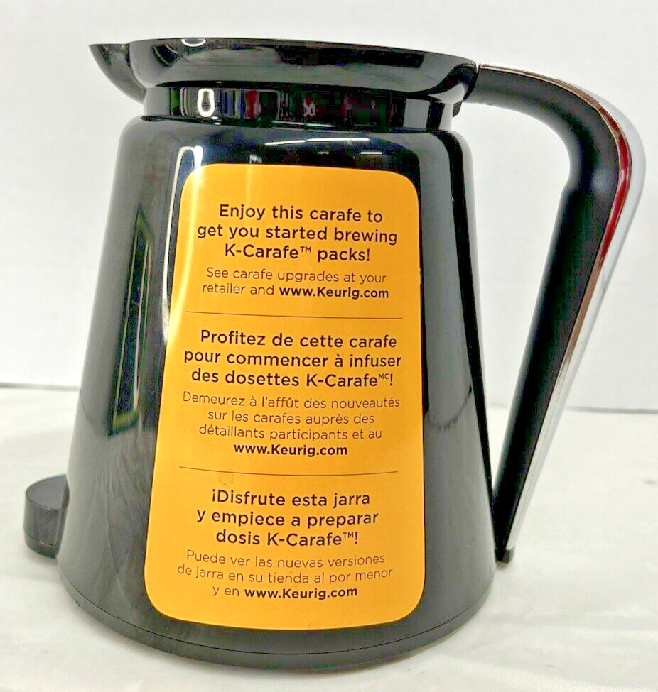 Small Keurig Replacement Carafe NEW KEURIG K-Carafe Cup Capacity