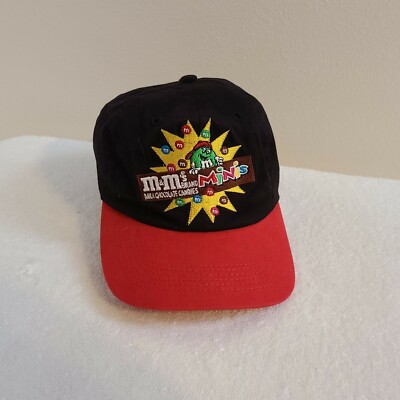 M&Ms Minis Cap Hat Snapback Promotion Mail-in Item 1997 Child Size Embroidered