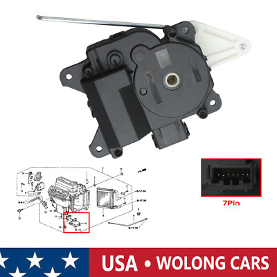 #ad #ad Passenger Air Mix Mode Motor HVAC Heater for 98 08 Honda Accord Odyssey Pilot $30.39