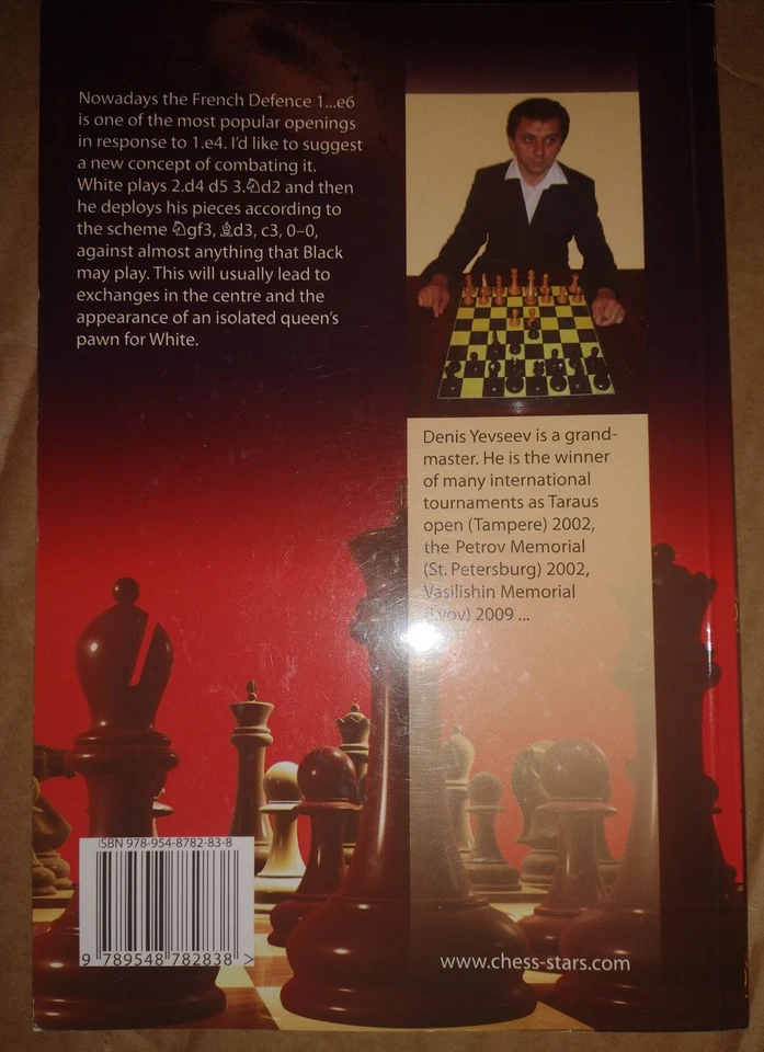Chess SC Book Fighting the French a New Concept by Denis Yevseev  - Image 3 of 4