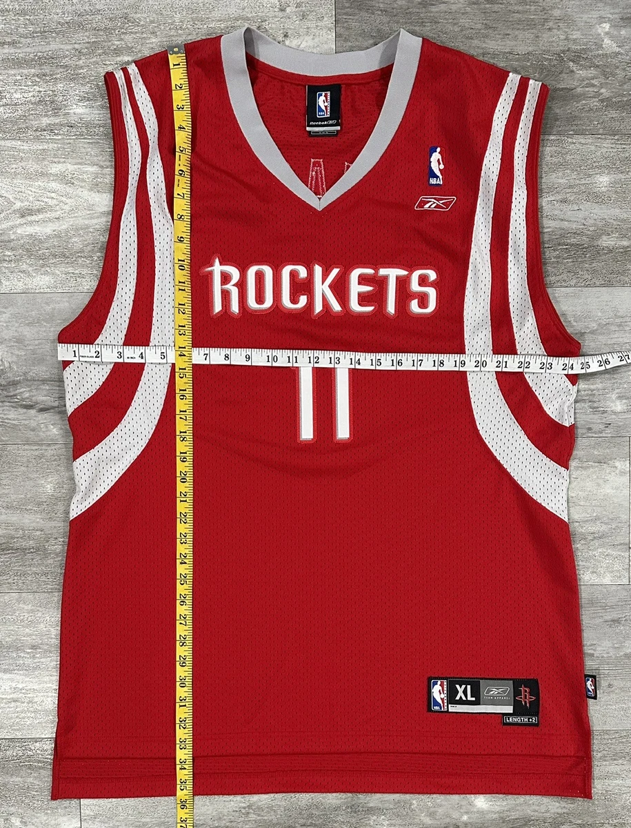 NBA BASKETBALL JERSEY HOUSTON ROCKETS ADIDAS #11 YAO MIN SIZE S