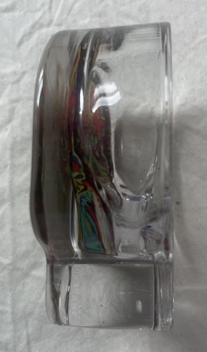 Psychedelic Skull Ashtray Day of the Dead Sugar Skull 4” X 3” X 1.25” - Picture 4 of 6