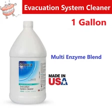 Mark3 Dental Evacuation System Cleaner-Multi Enzyme Blend, Non-foaming, 1 Gallon