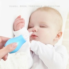 NOSE CLEANER Silicon vacuum BABY NASAL SUCKER Nose Aspirator Snot Safe Hygienic