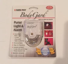 [pppppp'ppSwiss+Tech BodyGard Personal Security Alarm Purse Light Lanyard - New 