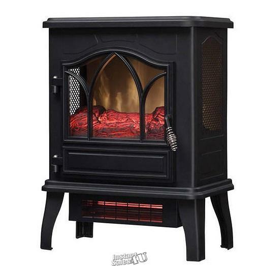 DuraFlame Infrared Quartz Heat Electric Stove Fireplace Realistic Flame |  eBay