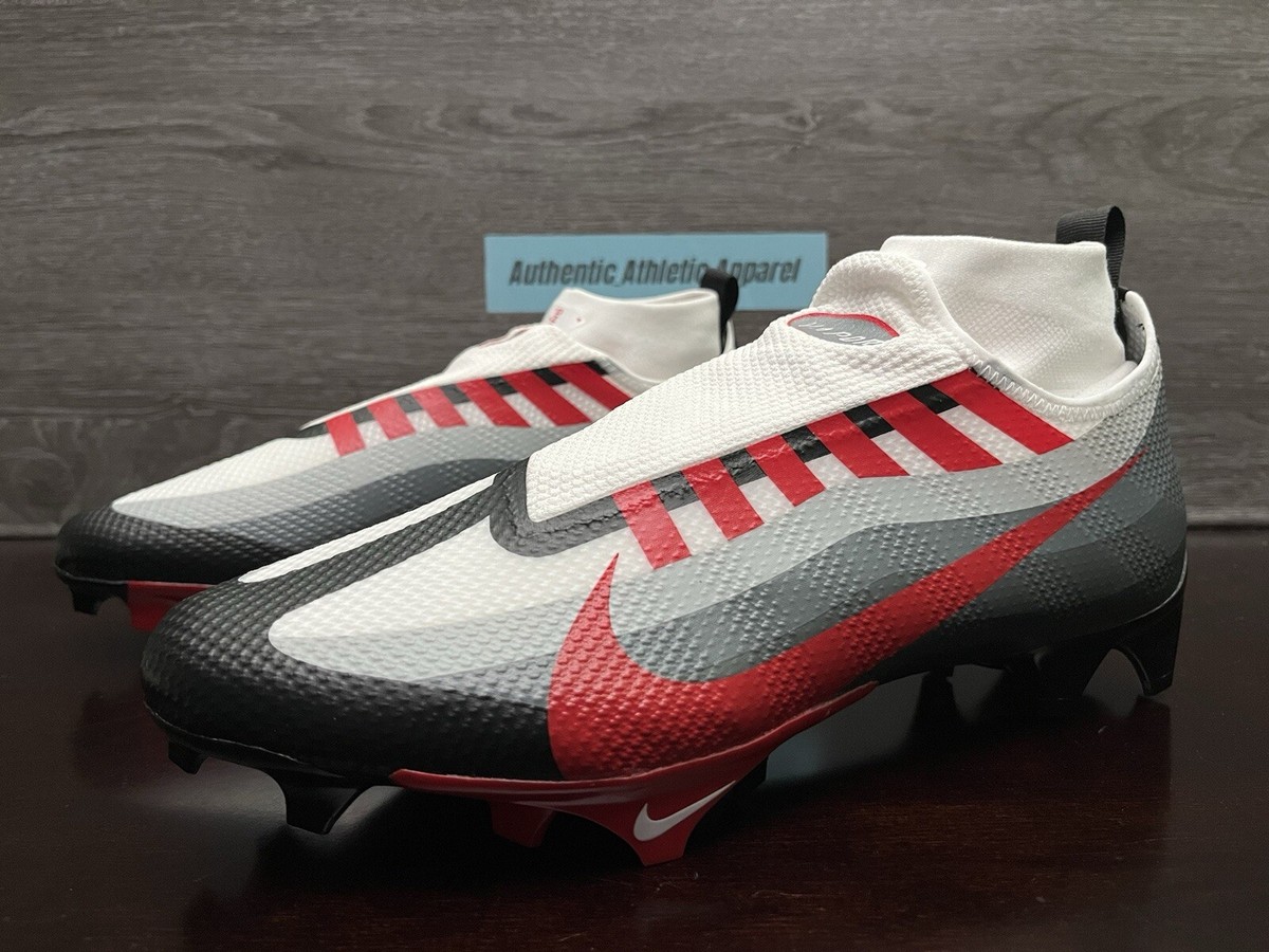 Nike Football Cleats Vapor Edge Pro 360 Black Red DV0778-002 Men’s Size NEW Nike Vapor Edge Pro 360 Red Black Football Cleats Men main image 2