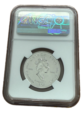 Canada 1999 Platinum 1 oz $50 NGC MS64 Polar Bear | eBay