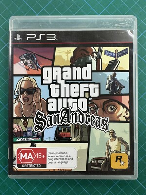 Grand Theft Auto San Andreas PS3 Sony PlayStation