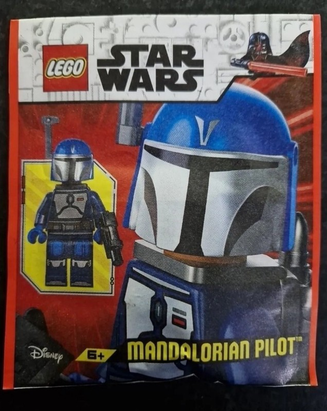 LEGO STAR WARS MANDALORIAN PILOT MINIFIGURE POLYBAG  SEALED 912401