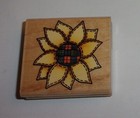 Rubber Stampede COUNTRY SUNFLOWER 2 1/4” x 2 1/4” Used — photo 1