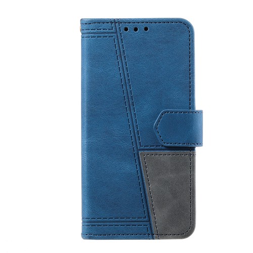 Flip Splice Leather Wallet Cover Case For Motorola G22 G50 G71 G10 G20 E7 G7 G31 - 第 16/17 張圖片