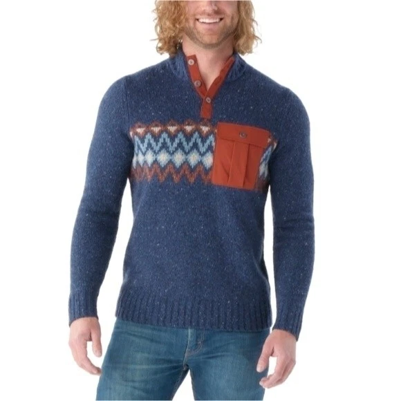 Smartwool Henley Sweater‎ Size XL NWT
