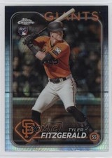 2024 Topps Chrome Prism Refractor Tyler Fitzgerald #131 0x4h