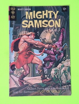 Mighty Samson #15 Vol. 1 1968 Gold Key Mid Grade Comic Book SD15-15