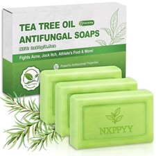 3 Pcs Veloma Antifungal Soap,Veloma Soap,Soothing Tea Tree Eucalyptus, Deep Po