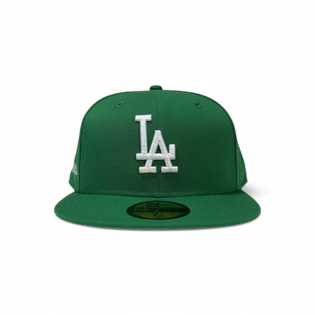 NEW ERA 59FIFTY キャップ ダークグリーン 7 1/2 ROLEX New Era 59Fifty Dodgers Cap Rolex Limited Edition 7 1/2