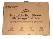 SereneLife Portable Hot Stone Massage System Digital Temperature / 12 Stones