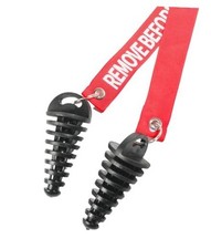  2PCS Muffler Exhaust Wash Plug,Dirt Bike Accessories Muffler Exhaust 0.6"-1.5"