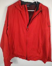 Polo Ralph Lauren RL Polo Hooded Windbreaker Jacket Red Zip Up Youth XL 18-20