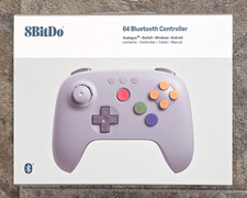 NEW 8Bitdo 64 Bluetooth Controller for Analog...