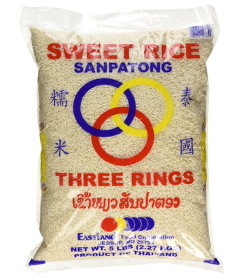 Thai Sticky Rice Sweet Rice 5 Lbs