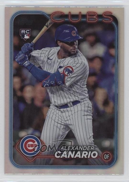 2024 Topps Series 2 Rainbow Foil Alexander Canario #452 Rookie RC 00jz