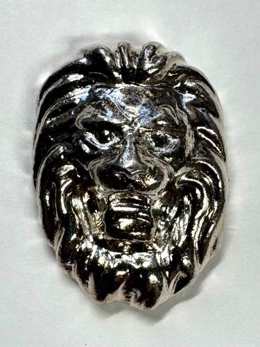 YPS Lion 3 oz .999 Fine Silver Bar, NR