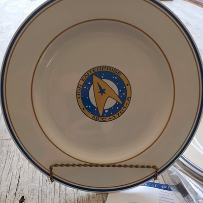 Pfaltzgraf  1993 Star Trek IV USS Enterprise NCC-1701-A Dinner Plate