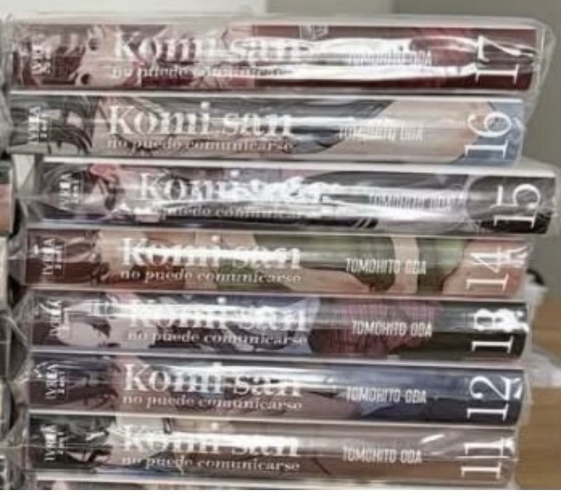 KOMI-SAN TOMOHITO ODA LOT 11-18 MANGA COMIC BOOK IVREA SPANISH ESPAÑOL READ ONCE