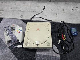 Sega Dreamcast Console - Japanese + Pad + OpenMenu/Gdemu +  Games + AV/Power