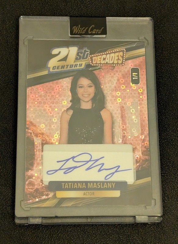 🔥 Tatiana Maslany 2026 Wild Card 21st Century 1/1 Auto  She Hulk 