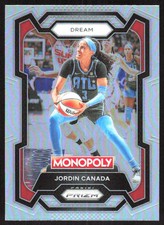 8227F 2024 Panini Prizm Monopoly WNBA #56 Jordin Canada Silver Prizms
