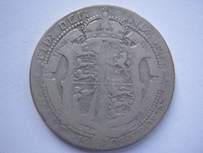 1905 Edward VII silver Halfcrown Poor