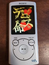 Sony Walkman NW-S764 8GB Digital MP3 Player Silver New Battery 