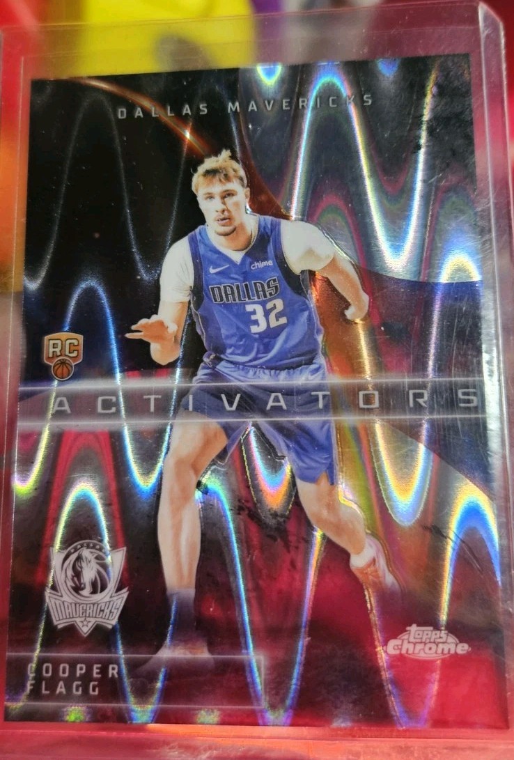 2025-26 Topps Chrome - Activators Cooper Flagg #AC-11 RayWave Refractor (RC)