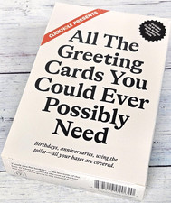ClickHole Greeting Card Set ALL THE GREETING CARDS YOU COULD POSSIBLY EVER NEED